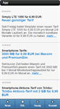 Mobile Screenshot of mobil.billig-tarife.de