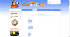 Desktop Screenshot of call-back.billig-tarife.de